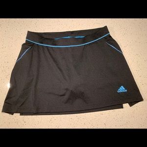 Adidas Athletic Skirt with Built in Shorts Black